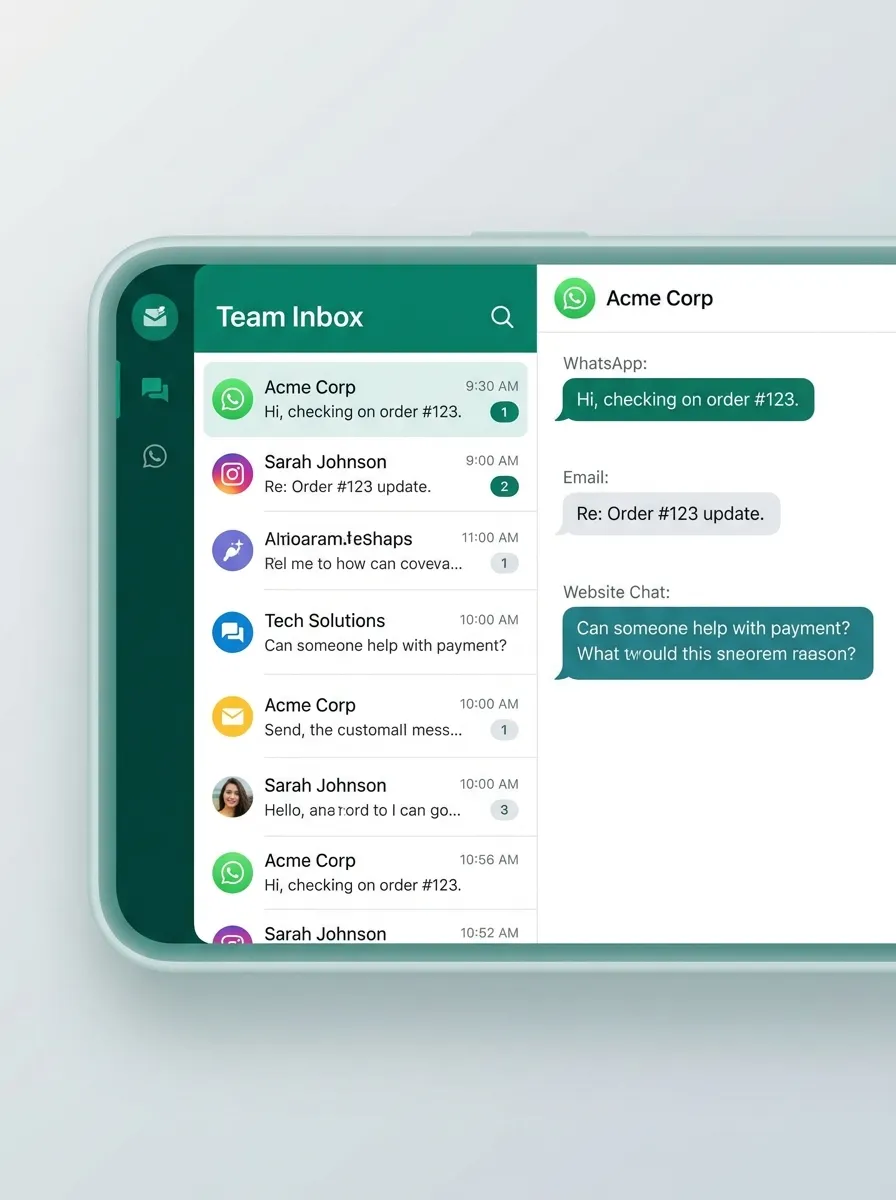 All your channels in one inbox
